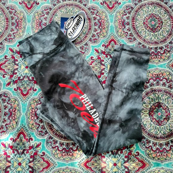 NWT Concept Sports Blue-Grey 76ers Leggings Size Small - Picture 1 of 3
